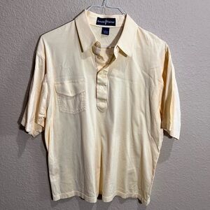 Arnold Palmer Cream Polo Shirt for Men